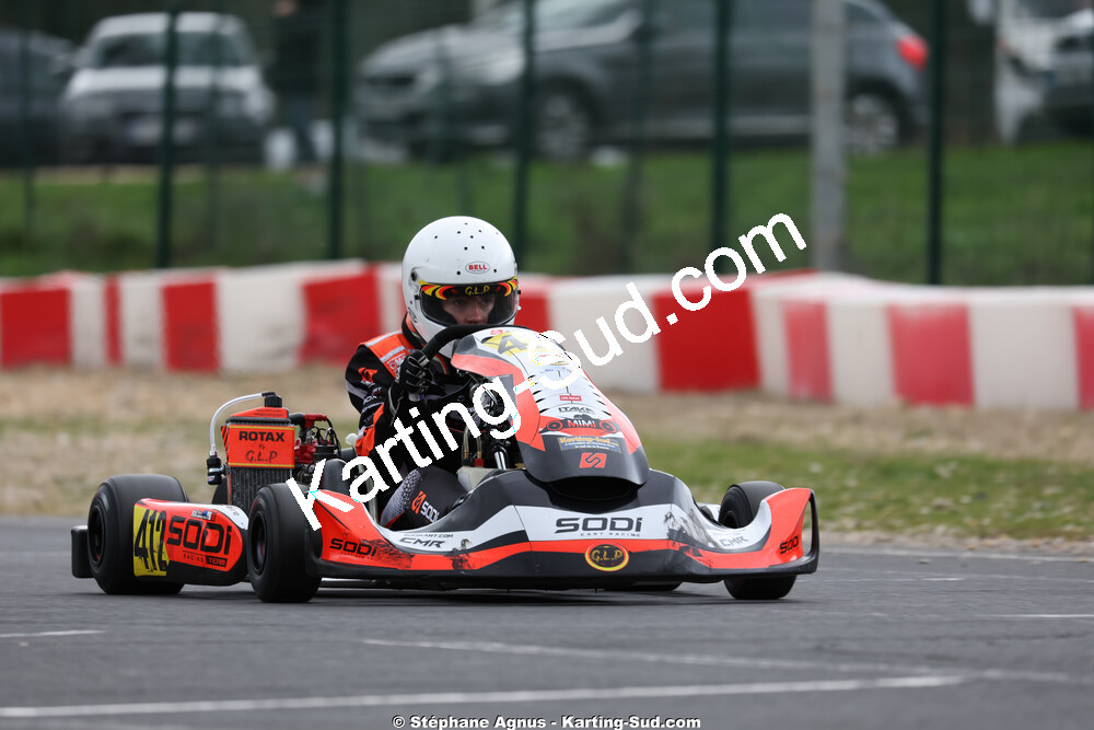 Cléa BOURACHOT — 15/02/2026 : Trophée Gangeois 2026 au circuit Fun Kart Brissac (photos Stéphane Agnus) 2026 — karting