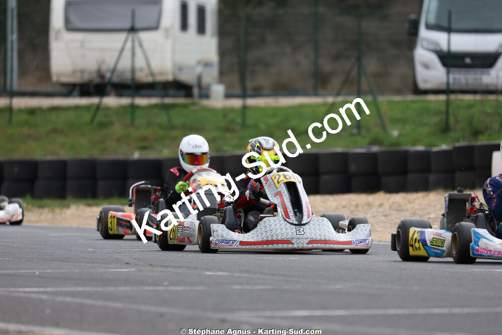 15/02/2026 : Trophée Gangeois 2026 au circuit Fun Kart Brissac (photos Stéphane Agnus) 2026 — karting