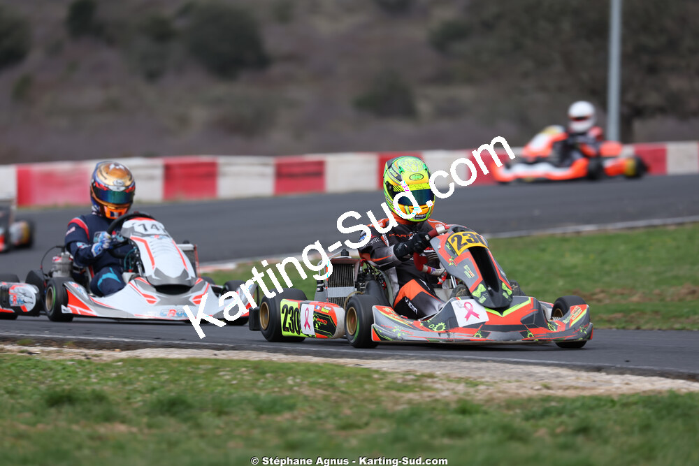 Gabriel HUGON — 15/02/2026 : Trophée Gangeois 2026 au circuit Fun Kart Brissac (photos Stéphane Agnus) 2026 — karting