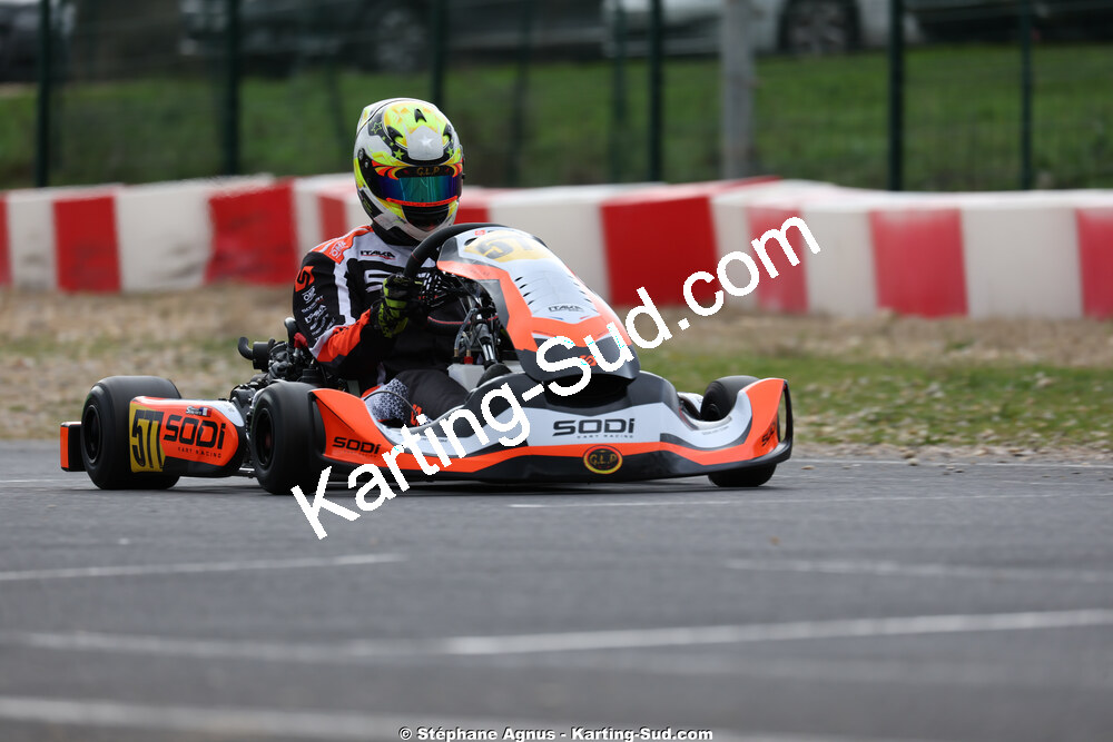 Steven SERVANT — 15/02/2026 : Trophée Gangeois 2026 au circuit Fun Kart Brissac (photos Stéphane Agnus) 2026 — karting