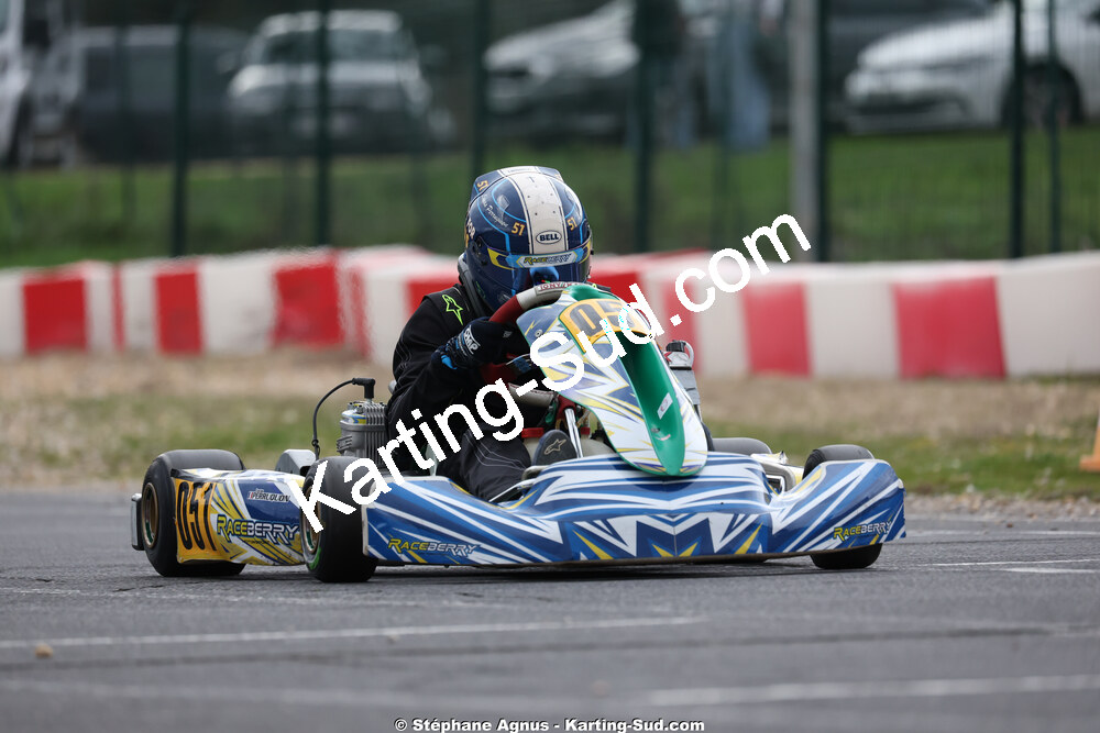 Lucas PERRUQUON — 15/02/2026 : Trophée Gangeois 2026 au circuit Fun Kart Brissac (photos Stéphane Agnus) 2026 — karting