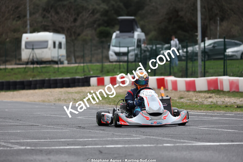 15/02/2026 : Trophée Gangeois 2026 au circuit Fun Kart Brissac (photos Stéphane Agnus) 2026 — karting