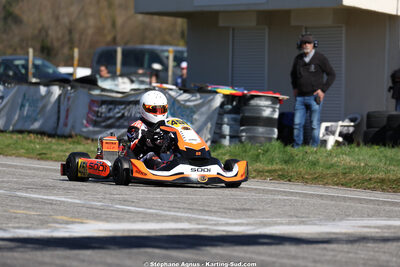 Nationale — 28/02 & 01/03/2026 : 1ère manche du Championnat du Sud 2026 à Aigues-Vives (photos Stéphane Agnus) 2026 — karting