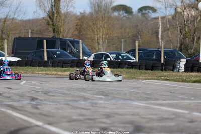 Liam BERDINEL — 28/02 & 01/03/2026 : 1ère manche du Championnat du Sud 2026 à Aigues-Vives (photos Stéphane Agnus) 2026 — karting