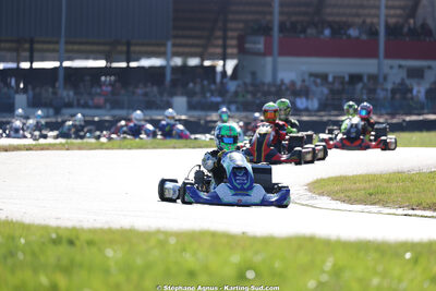 Maxime MOURGUES — 28/02 & 01/03/2026 : 1ère manche du Championnat du Sud 2026 à Aigues-Vives (photos Stéphane Agnus) 2026 — karting