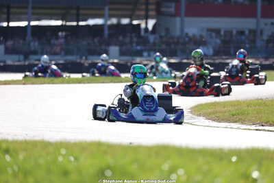 Maxime MOURGUES — 28/02 & 01/03/2026 : 1ère manche du Championnat du Sud 2026 à Aigues-Vives (photos Stéphane Agnus) 2026 — karting