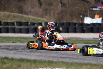 Sénior — 28/02 & 01/03/2026 : 1ère manche du Championnat du Sud 2026 à Aigues-Vives (photos Stéphane Agnus) 2026 — karting