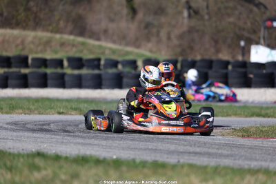 Vincent CASTROVILLARI — 28/02 & 01/03/2026 : 1ère manche du Championnat du Sud 2026 à Aigues-Vives (photos Stéphane Agnus) 2026 — karting