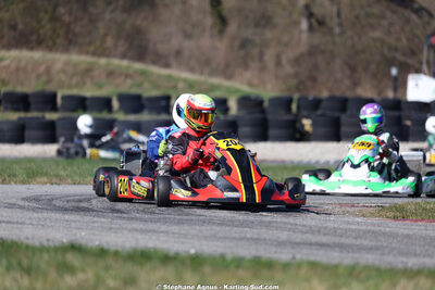 Vincent REBBERT — 28/02 & 01/03/2026 : 1ère manche du Championnat du Sud 2026 à Aigues-Vives (photos Stéphane Agnus) 2026 — karting