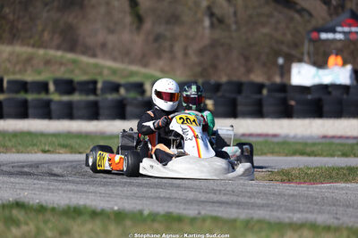 Sénior — 28/02 & 01/03/2026 : 1ère manche du Championnat du Sud 2026 à Aigues-Vives (photos Stéphane Agnus) 2026 — karting