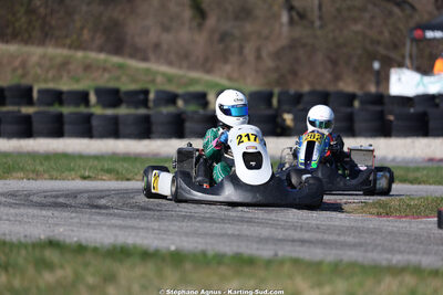 Sénior — 28/02 & 01/03/2026 : 1ère manche du Championnat du Sud 2026 à Aigues-Vives (photos Stéphane Agnus) 2026 — karting