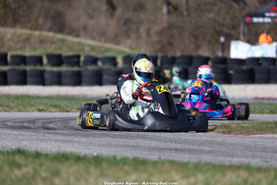 Andy DIAZ — 28/02 & 01/03/2026 : 1ère manche du Championnat du Sud 2026 à Aigues-Vives (photos Stéphane Agnus) 2026 — karting