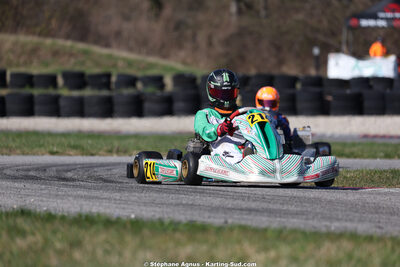Sénior — 28/02 & 01/03/2026 : 1ère manche du Championnat du Sud 2026 à Aigues-Vives (photos Stéphane Agnus) 2026 — karting