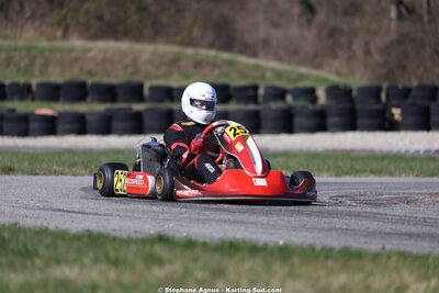 Sénior — 28/02 & 01/03/2026 : 1ère manche du Championnat du Sud 2026 à Aigues-Vives (photos Stéphane Agnus) 2026 — karting