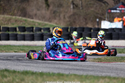 Sénior — 28/02 & 01/03/2026 : 1ère manche du Championnat du Sud 2026 à Aigues-Vives (photos Stéphane Agnus) 2026 — karting