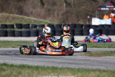 Vincent CASTROVILLARI — 28/02 & 01/03/2026 : 1ère manche du Championnat du Sud 2026 à Aigues-Vives (photos Stéphane Agnus) 2026 — karting