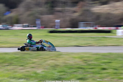 Sénior — 28/02 & 01/03/2026 : 1ère manche du Championnat du Sud 2026 à Aigues-Vives (photos Stéphane Agnus) 2026 — karting