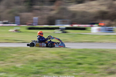 Emie LEONCE — 28/02 & 01/03/2026 : 1ère manche du Championnat du Sud 2026 à Aigues-Vives (photos Stéphane Agnus) 2026 — karting