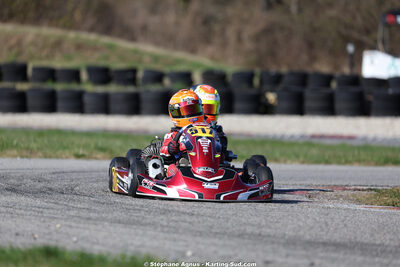 Aaron BORDANOVA — 28/02 & 01/03/2026 : 1ère manche du Championnat du Sud 2026 à Aigues-Vives (photos Stéphane Agnus) 2026 — karting