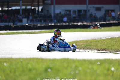 Nathan TAPIA — 28/02 & 01/03/2026 : 1ère manche du Championnat du Sud 2026 à Aigues-Vives (photos Stéphane Agnus) 2026 — karting