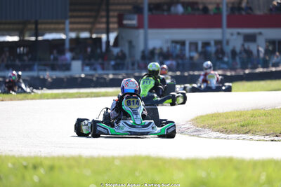 Garry FORTIER — 28/02 & 01/03/2026 : 1ère manche du Championnat du Sud 2026 à Aigues-Vives (photos Stéphane Agnus) 2026 — karting