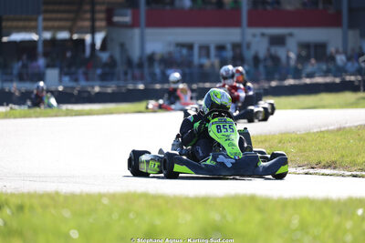 Guillaume RIGAL — 28/02 & 01/03/2026 : 1ère manche du Championnat du Sud 2026 à Aigues-Vives (photos Stéphane Agnus) 2026 — karting