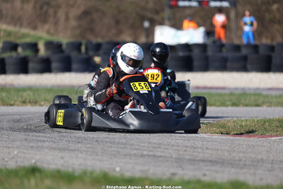Rémy MORERE — 28/02 & 01/03/2026 : 1ère manche du Championnat du Sud 2026 à Aigues-Vives (photos Stéphane Agnus) 2026 — karting
