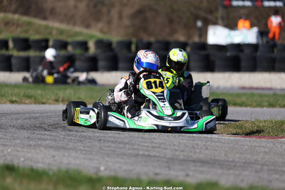 Garry FORTIER — 28/02 & 01/03/2026 : 1ère manche du Championnat du Sud 2026 à Aigues-Vives (photos Stéphane Agnus) 2026 — karting