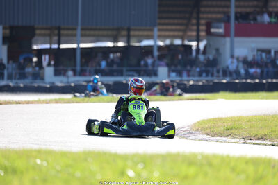 Gwenael ROSSIGNOL — 28/02 & 01/03/2026 : 1ère manche du Championnat du Sud 2026 à Aigues-Vives (photos Stéphane Agnus) 2026 — karting