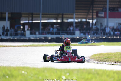 Matheo COURBIERES — 28/02 & 01/03/2026 : 1ère manche du Championnat du Sud 2026 à Aigues-Vives (photos Stéphane Agnus) 2026 — karting