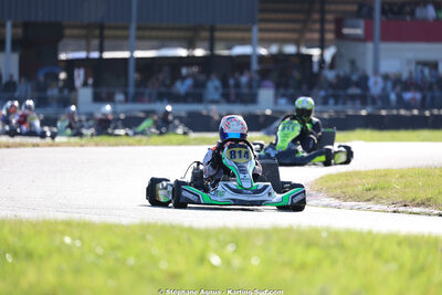 Garry FORTIER — 28/02 & 01/03/2026 : 1ère manche du Championnat du Sud 2026 à Aigues-Vives (photos Stéphane Agnus) 2026 — karting