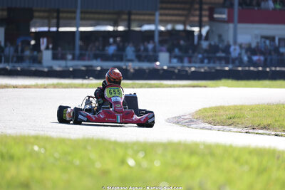 Matheo COURBIERES — 28/02 & 01/03/2026 : 1ère manche du Championnat du Sud 2026 à Aigues-Vives (photos Stéphane Agnus) 2026 — karting