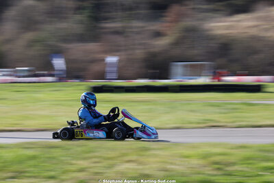 Frédéric HERICHER — 28/02 & 01/03/2026 : 1ère manche du Championnat du Sud 2026 à Aigues-Vives (photos Stéphane Agnus) 2026 — karting