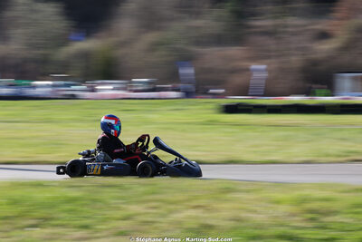 Mathieu FOURNIL — 28/02 & 01/03/2026 : 1ère manche du Championnat du Sud 2026 à Aigues-Vives (photos Stéphane Agnus) 2026 — karting