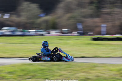 Frédéric HERICHER — 28/02 & 01/03/2026 : 1ère manche du Championnat du Sud 2026 à Aigues-Vives (photos Stéphane Agnus) 2026 — karting