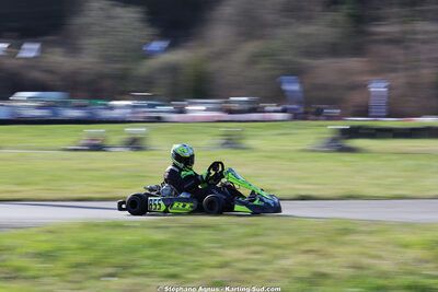 Guillaume RIGAL — 28/02 & 01/03/2026 : 1ère manche du Championnat du Sud 2026 à Aigues-Vives (photos Stéphane Agnus) 2026 — karting