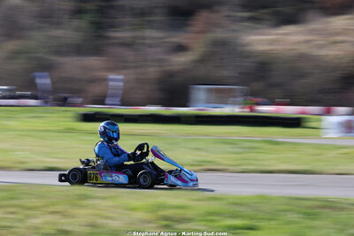 Frédéric HERICHER — 28/02 & 01/03/2026 : 1ère manche du Championnat du Sud 2026 à Aigues-Vives (photos Stéphane Agnus) 2026 — karting