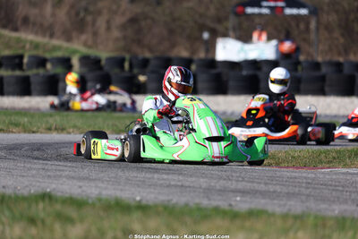 Tanguy MUNOZ — 28/02 & 01/03/2026 : 1ère manche du Championnat du Sud 2026 à Aigues-Vives (photos Stéphane Agnus) 2026 — karting
