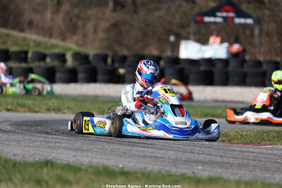Tanguy MUNOZ — 28/02 & 01/03/2026 : 1ère manche du Championnat du Sud 2026 à Aigues-Vives (photos Stéphane Agnus) 2026 — karting