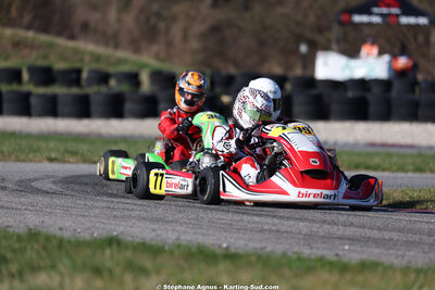 Marine APOUX — 28/02 & 01/03/2026 : 1ère manche du Championnat du Sud 2026 à Aigues-Vives (photos Stéphane Agnus) 2026 — karting
