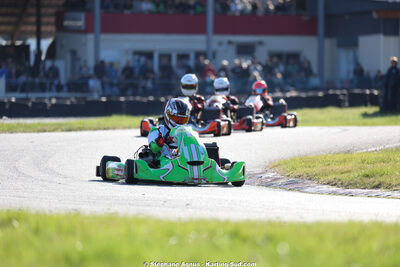 Tanguy MUNOZ — 28/02 & 01/03/2026 : 1ère manche du Championnat du Sud 2026 à Aigues-Vives (photos Stéphane Agnus) 2026 — karting