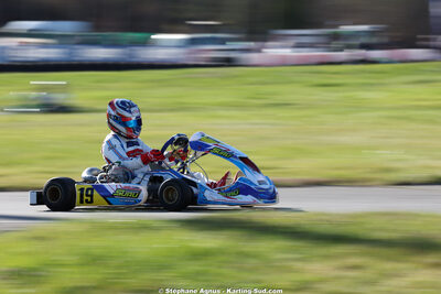 Jérémy LOPES — 28/02 & 01/03/2026 : 1ère manche du Championnat du Sud 2026 à Aigues-Vives (photos Stéphane Agnus) 2026 — karting