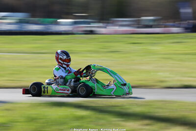 Tanguy MUNOZ — 28/02 & 01/03/2026 : 1ère manche du Championnat du Sud 2026 à Aigues-Vives (photos Stéphane Agnus) 2026 — karting