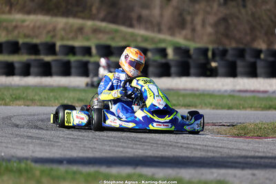 Anthony DELCUROU — 28/02 & 01/03/2026 : 1ère manche du Championnat du Sud 2026 à Aigues-Vives (photos Stéphane Agnus) 2026 — karting