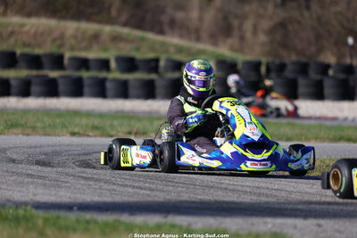 Jérôme ROCA — 28/02 & 01/03/2026 : 1ère manche du Championnat du Sud 2026 à Aigues-Vives (photos Stéphane Agnus) 2026 — karting