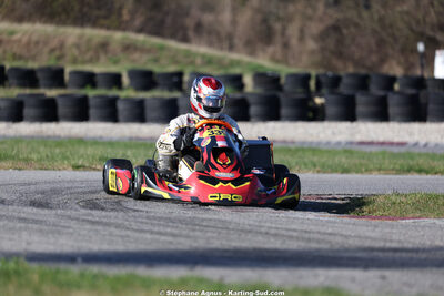 Marc LARIVE — 28/02 & 01/03/2026 : 1ère manche du Championnat du Sud 2026 à Aigues-Vives (photos Stéphane Agnus) 2026 — karting