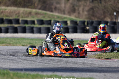 John HUGUET — 28/02 & 01/03/2026 : 1ère manche du Championnat du Sud 2026 à Aigues-Vives (photos Stéphane Agnus) 2026 — karting
