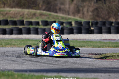 Samy GHARBI — 28/02 & 01/03/2026 : 1ère manche du Championnat du Sud 2026 à Aigues-Vives (photos Stéphane Agnus) 2026 — karting