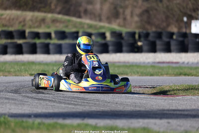 Cédric MARGUERITIN — 28/02 & 01/03/2026 : 1ère manche du Championnat du Sud 2026 à Aigues-Vives (photos Stéphane Agnus) 2026 — karting