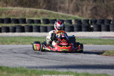 Marc LARIVE — 28/02 & 01/03/2026 : 1ère manche du Championnat du Sud 2026 à Aigues-Vives (photos Stéphane Agnus) 2026 — karting
